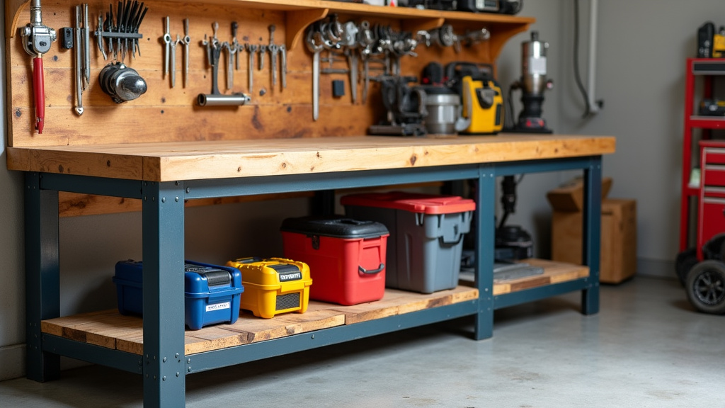 Choosing the Right Workbench Depth for Your Garage