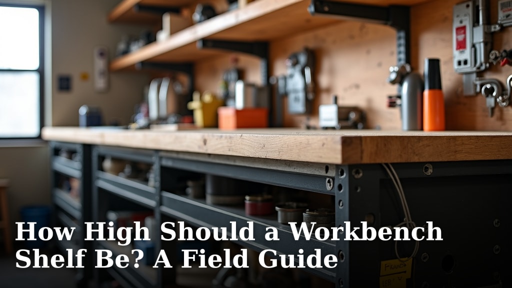 How High Should a Workbench Shelf Be? A Field Guide