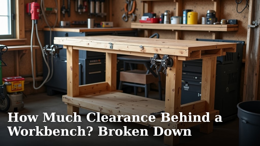 How Much Clearance Behind a Workbench? Broken Down