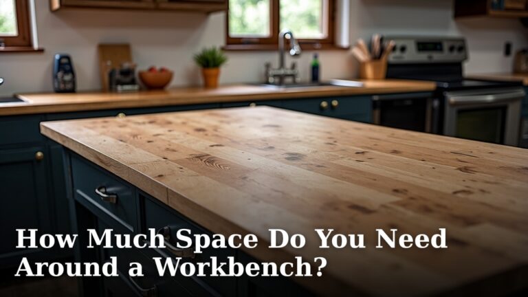 How Much Space Do You Need Around a Workbench?