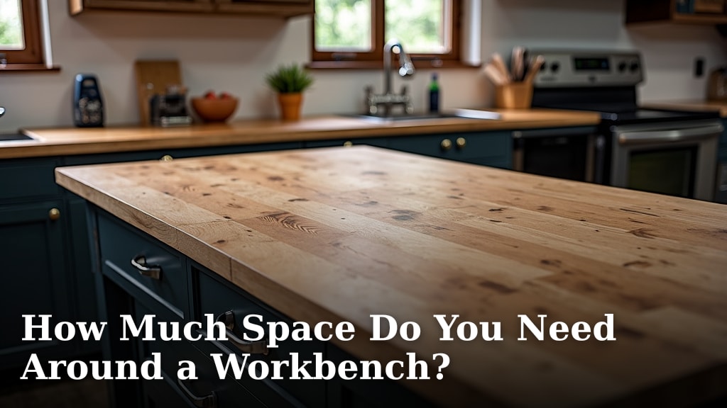 How Much Space Do You Need Around a Workbench?