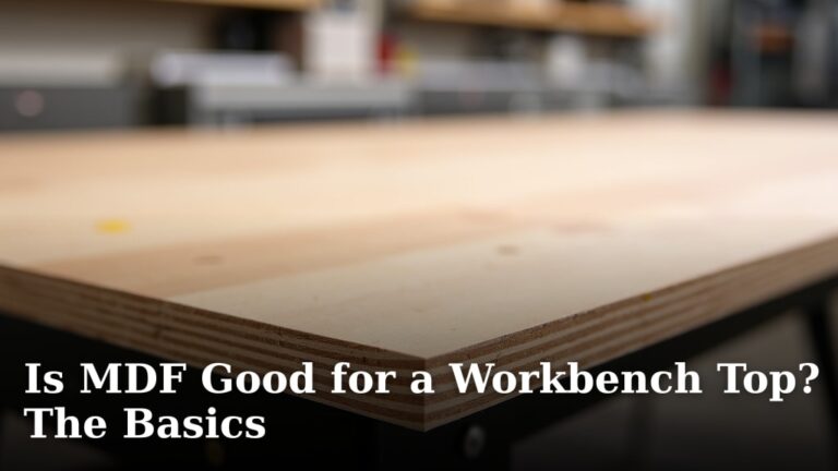 Is MDF Good for a Workbench Top? The Basics