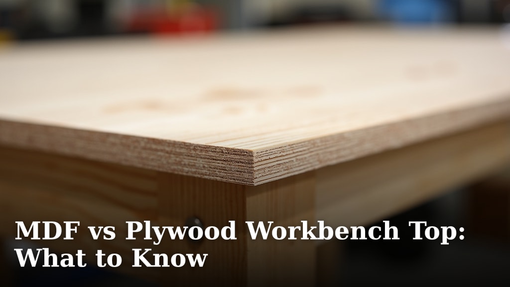 MDF vs Plywood Workbench Top: What to Know