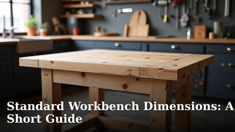 Standard Workbench Dimensions: A Short Guide