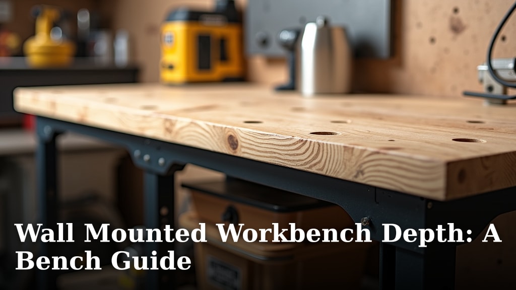 Wall Mounted Workbench Depth: A Bench Guide
