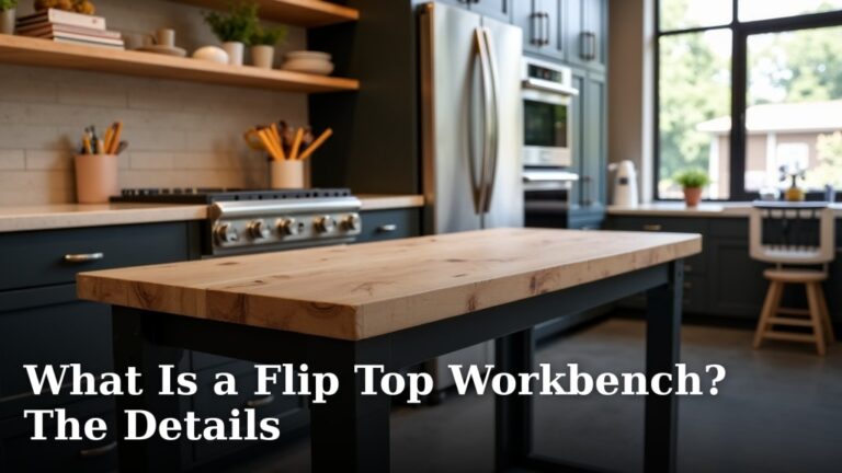 What Is a Flip Top Workbench? The Details