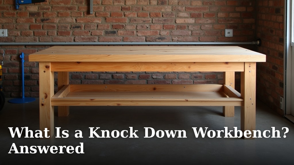 What Is a Knock Down Workbench? Answered