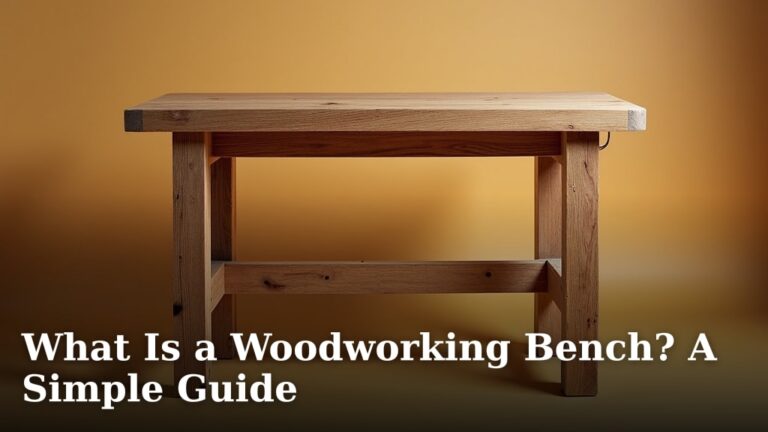 What Is a Woodworking Bench? A Simple Guide