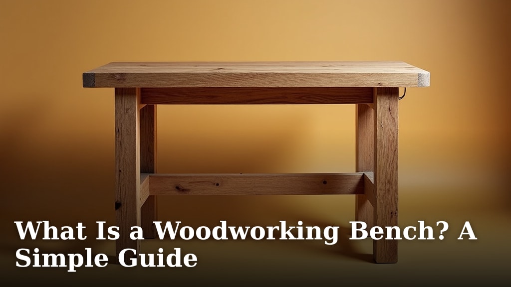 What Is a Woodworking Bench? A Simple Guide