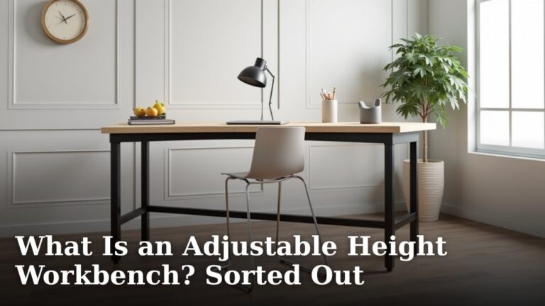 What Is an Adjustable Height Workbench? Sorted Out