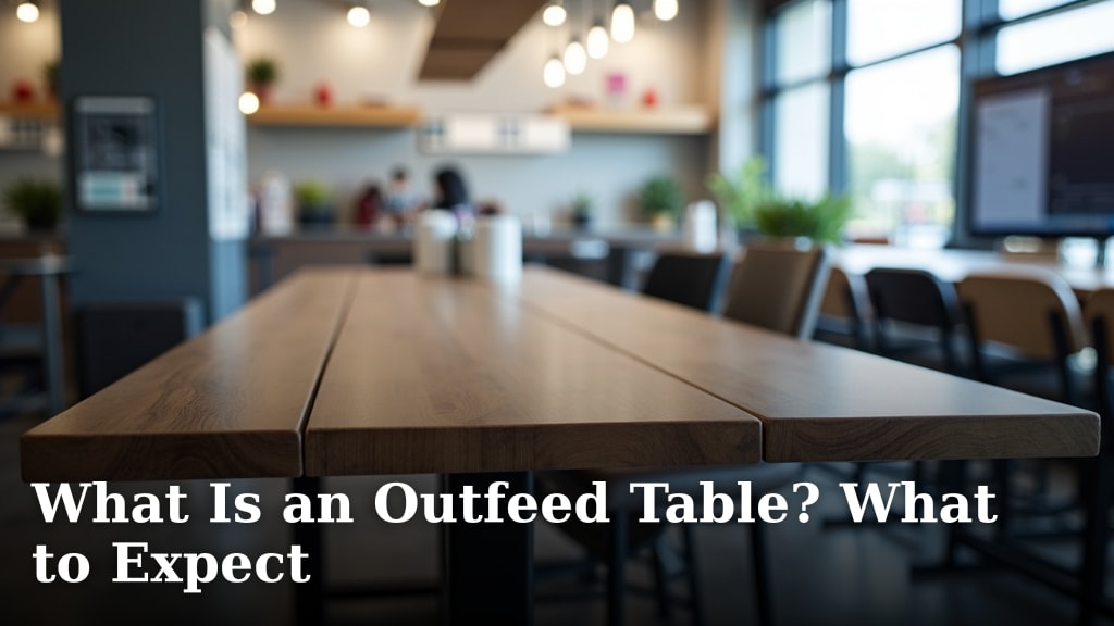 What Is an Outfeed Table? What to Expect