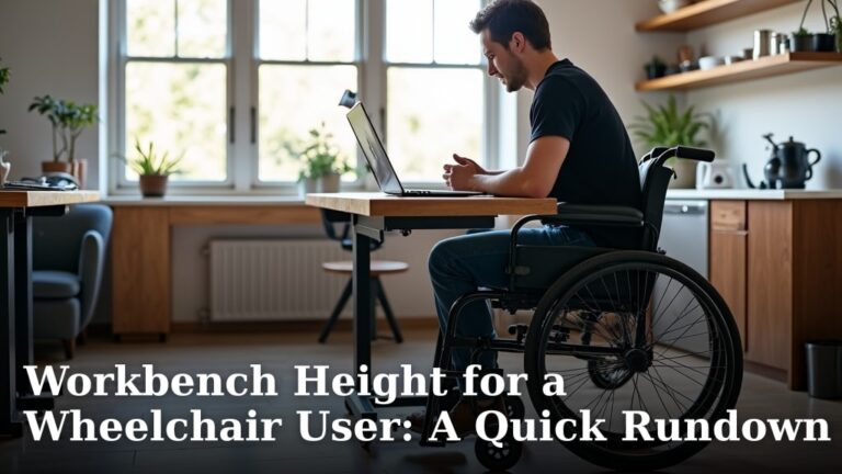 Workbench Height for a Wheelchair User: A Quick Rundown