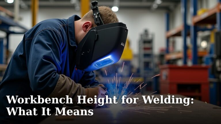 Workbench Height for Welding: What It Means