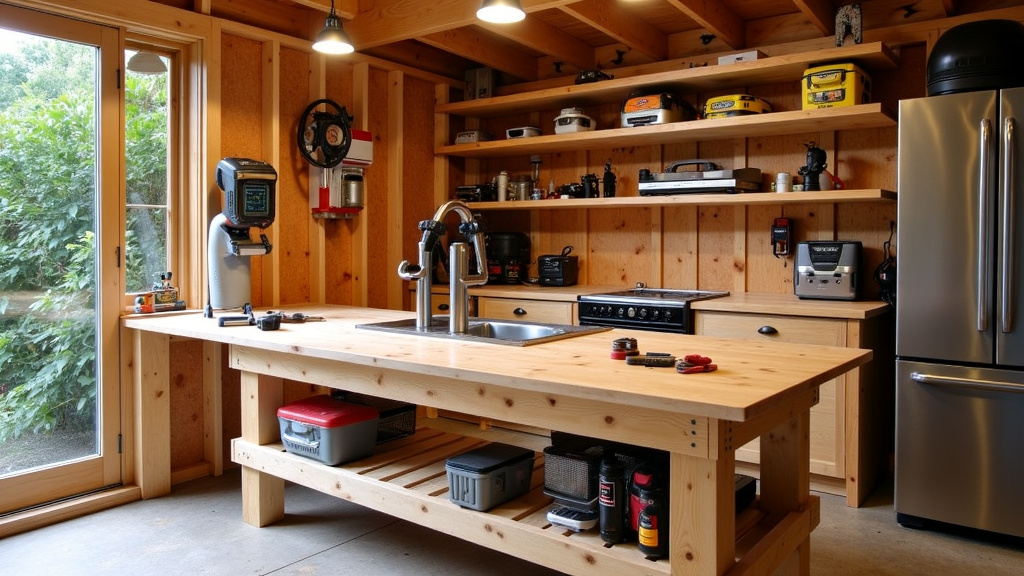 Choosing the Right Workbench Dimensions for Your Shed
