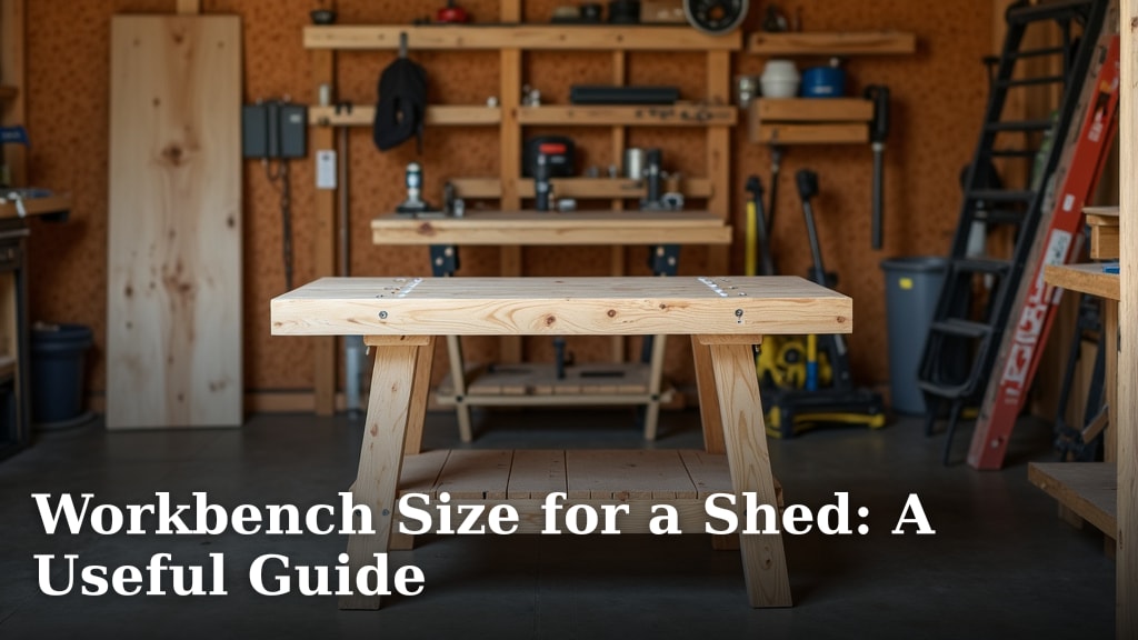 Workbench Size for a Shed: A Useful Guide
