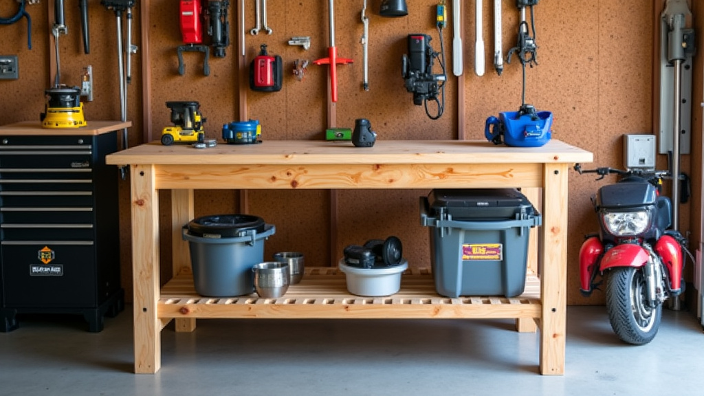 Choosing the Right Workbench Dimensions for Your Small Garage