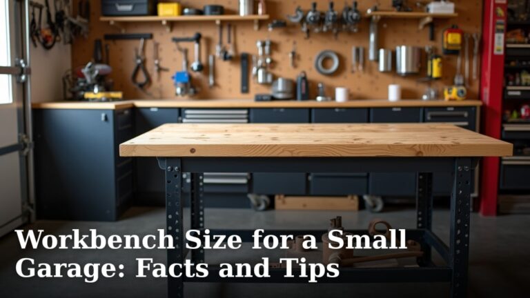 Workbench Size for a Small Garage: Facts and Tips